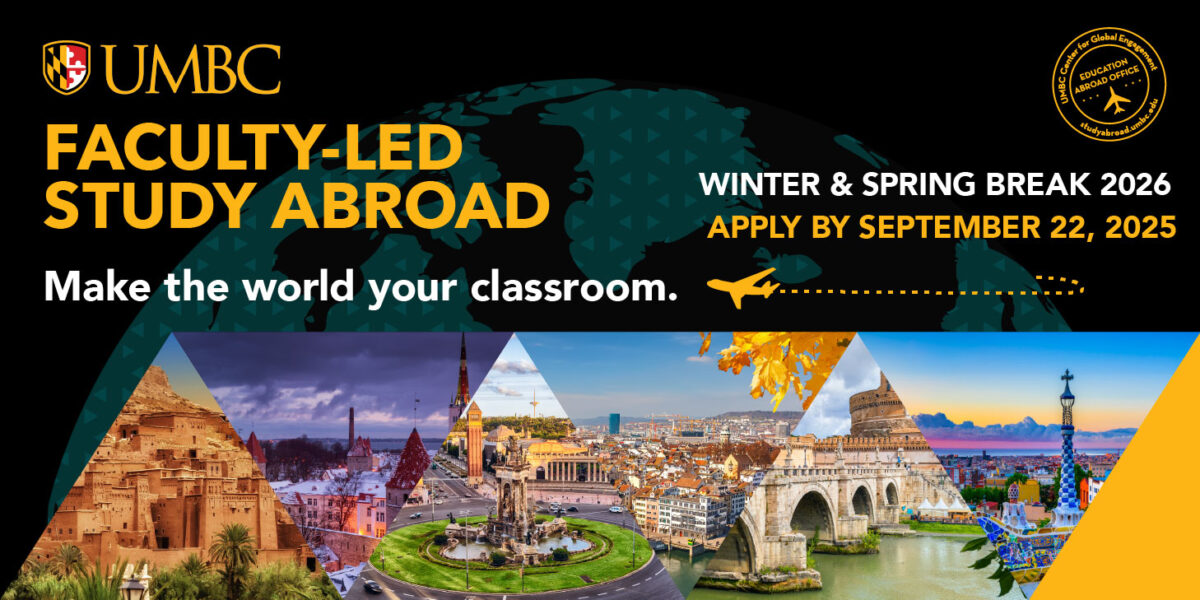 Winter and Spring Break 2026 Faculty-led Study Abroad Applications are Open!