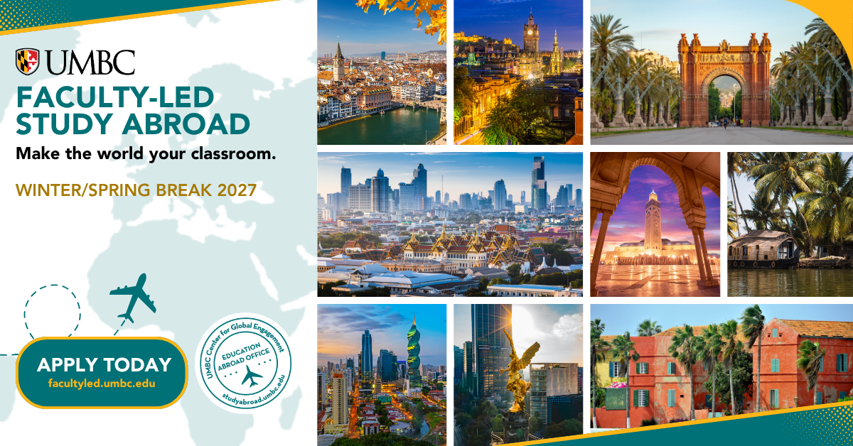 Check out our Winter and Spring Break 2027 Faculty-led Programs!